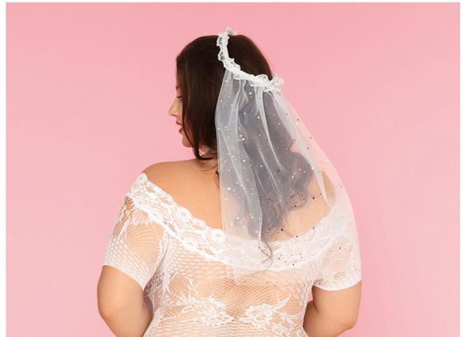 Sexy Cosplay Lingerie Uniform Set Hot Erotic Plus Size Lace Wedding Dress Sleepwear Porno Costumes for Lingerie