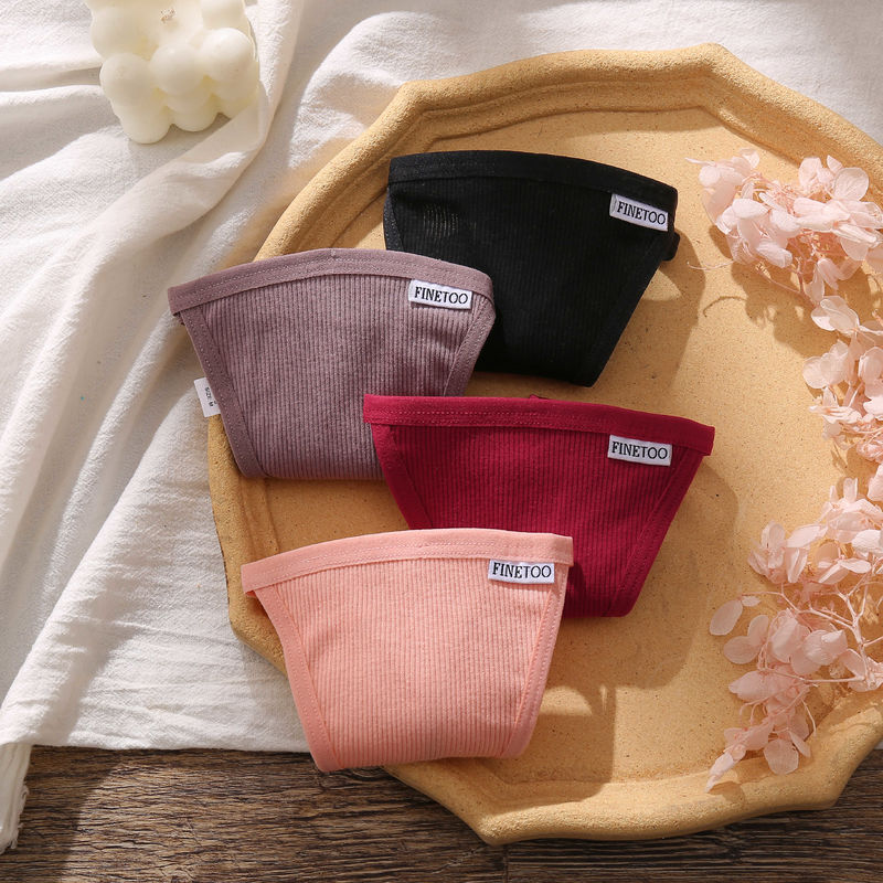 Breathable Sexy Cotton Undies 50kg 60kg Sexy T Pants Women Lady Thongs