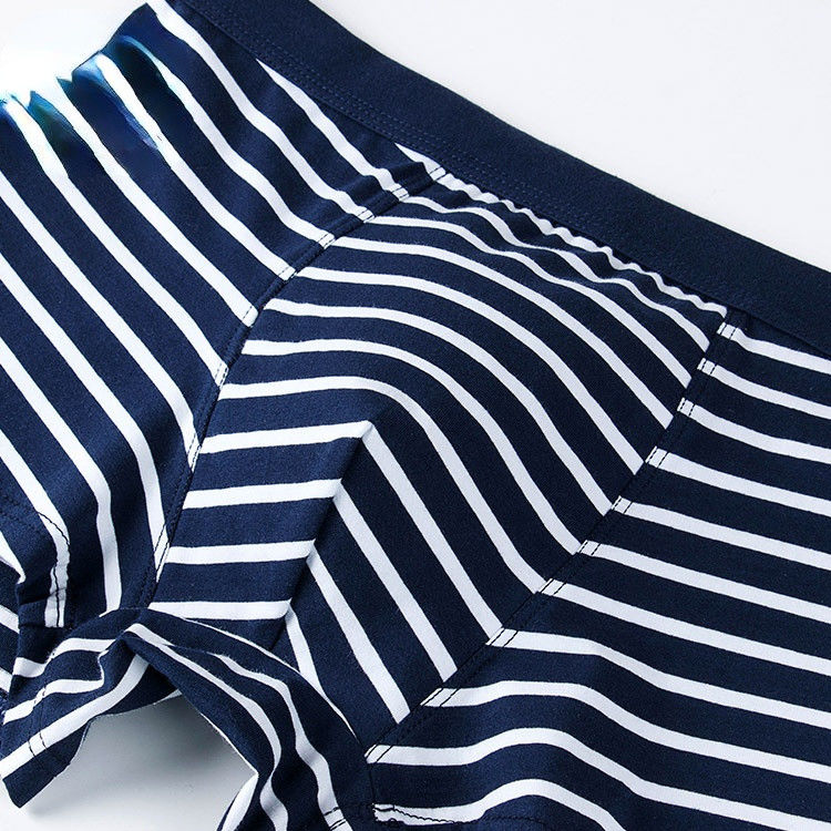 XXXL 165kg 95kg Cotton Men Underwear Sexy Pure Cotton Briefs Adults Stripe Sports