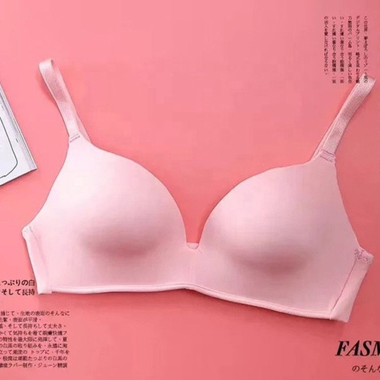 Breathable Sexy Women Bras Transparent Solid Antibacterial Wireless